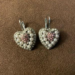 Betsy Johnson bracelet and earrings- never worn